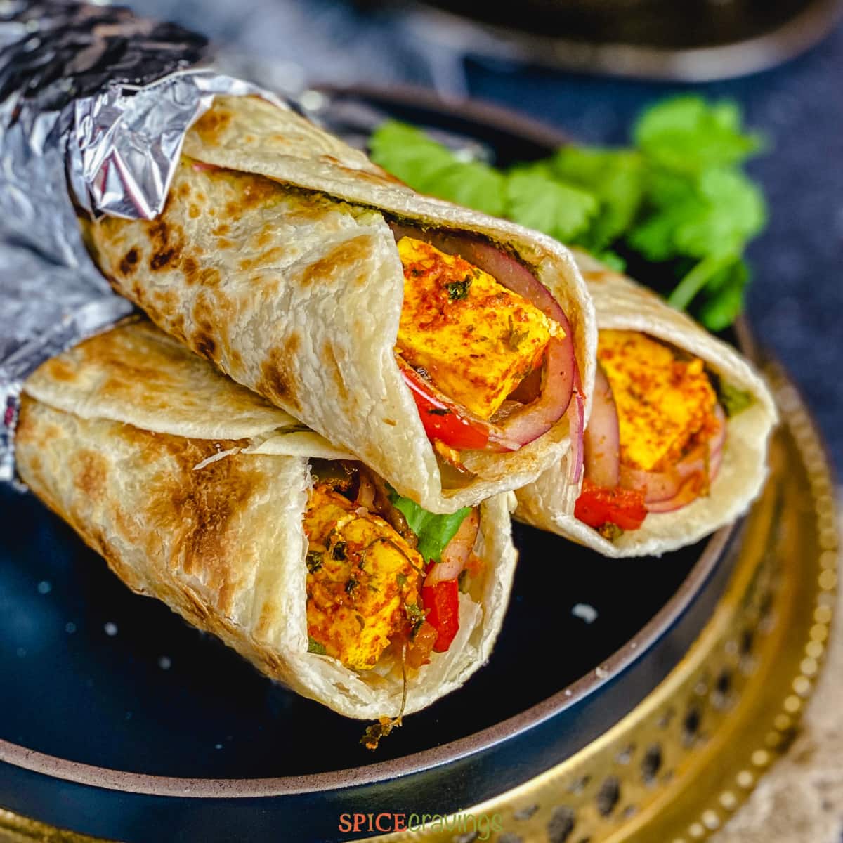 Paneer Afghani Roll