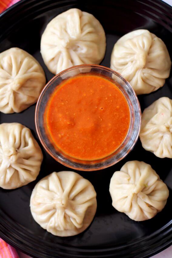 Soya/ Veg Momos 